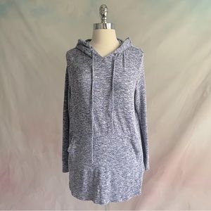 ModCloth Heather Knit Sweater Hoodie